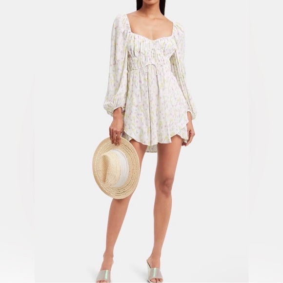 For Love And Lemons Dresses & Skirts - For Love & Lemons Strudel Floral Mini Dress
